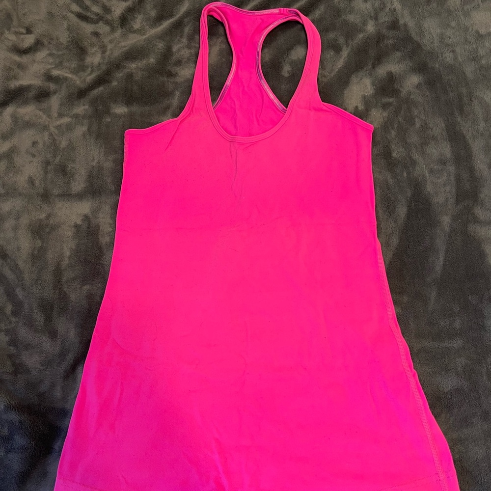 Lululemon cool racerback sz 6 Paris pink
